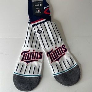 Stance MLB Minnesota Twins Baseball Socks Medium